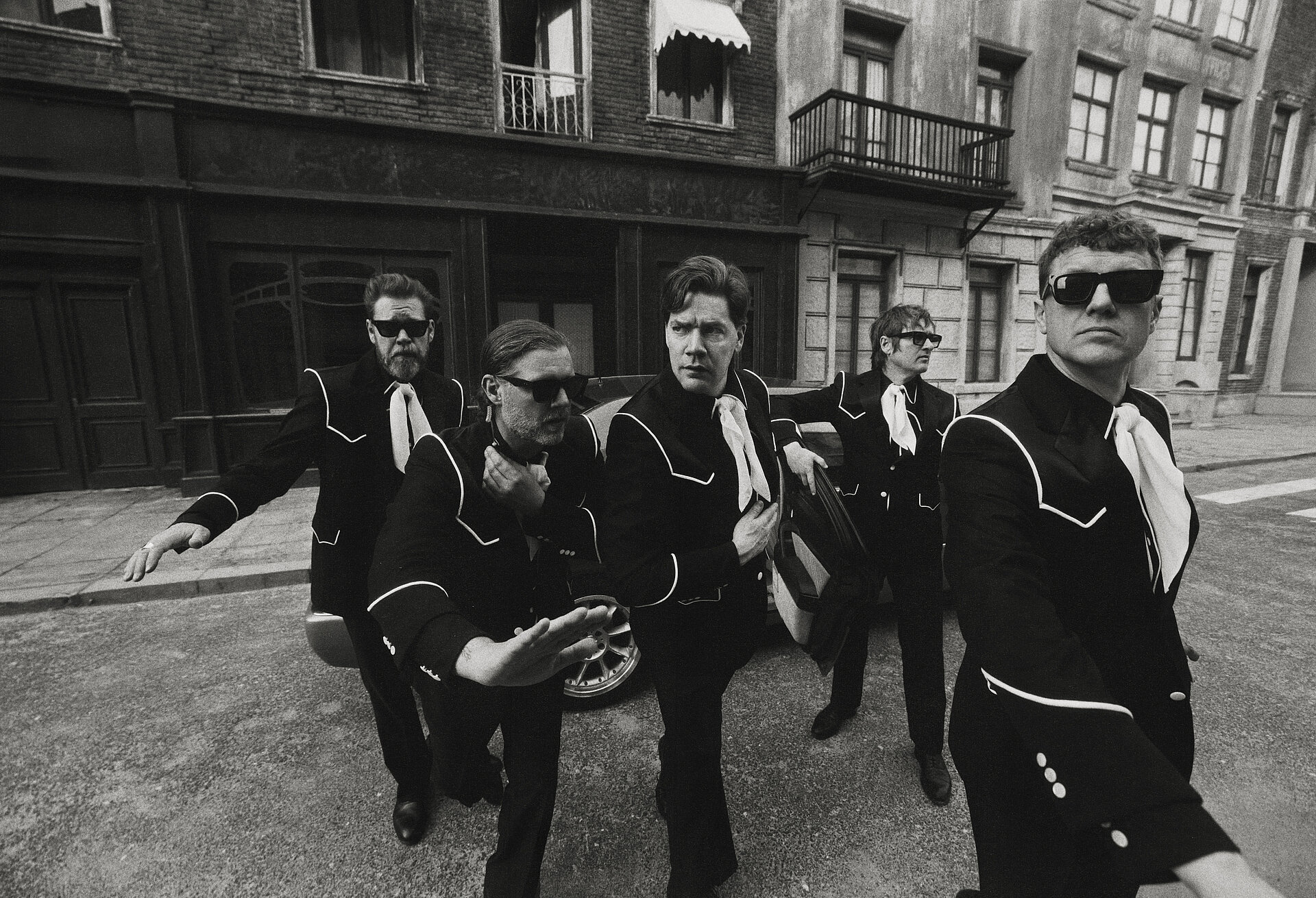Photo: The Hives (Credit: Dean Brandshaw) THE HIVES